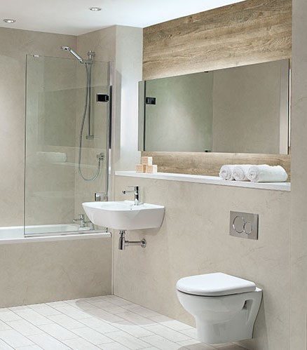 Nuance Alabaster Bathroom